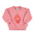 Piupiuchick Pink w/ Heart Print Sweatshirt