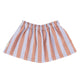 Piupiuchick Orange & Purple Stripes Maxi Skirt (Size Down)
