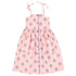 Piupiuchick Pink w/ Green Trees Maxi Dress (Size Down)