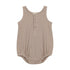 Lil Legs Analogie Taupe Henley Romper