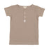 Lil Legs Analogie Taupe Short Sleeve Henley