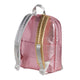 State Pink Metallic Silver Mini Backpack