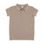Lil Legs Analogie Taupe Short Sleeve Polo