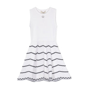 Twinset White/Black Dress