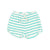 Buho Pool Green Baby Terry Stripes Polo & Shorts