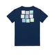 Colmar 674 Navy T-shirt with Logo on Back 3596