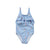 Sproet & Sprout Blue Mood Ice Cream Print Ruffles Swimsuit