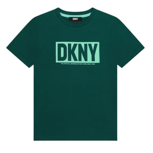 DKNY Adventurine Short Sleeve Tee w/ Logo
