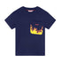 Hugo Blue Flame (not orange) Short Sleeve T-Shirt