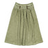 Piupiuchick Washed Military Green Long Skirt