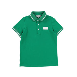 Bace Green Pique Polo
