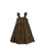 Rylee + Cru Black Floral Abbie Tiered Maxi Dress