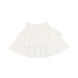 Little Parni Ivory K219  Milano Ruffled Skirt