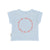 Piupiuchick Light Blue w/ Red Logo Print Baby T-Shirt