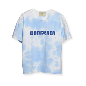 Wander & Wonder Sky Blue Tie Dye Wanderer Tee