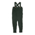 Belati Forest Green Chunky Ribbed Overalls