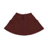 Lil legs Burgundy Sweatshirt Toggle Skirt