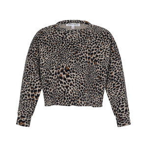 Parni Leopard Print Sweatshirt K293