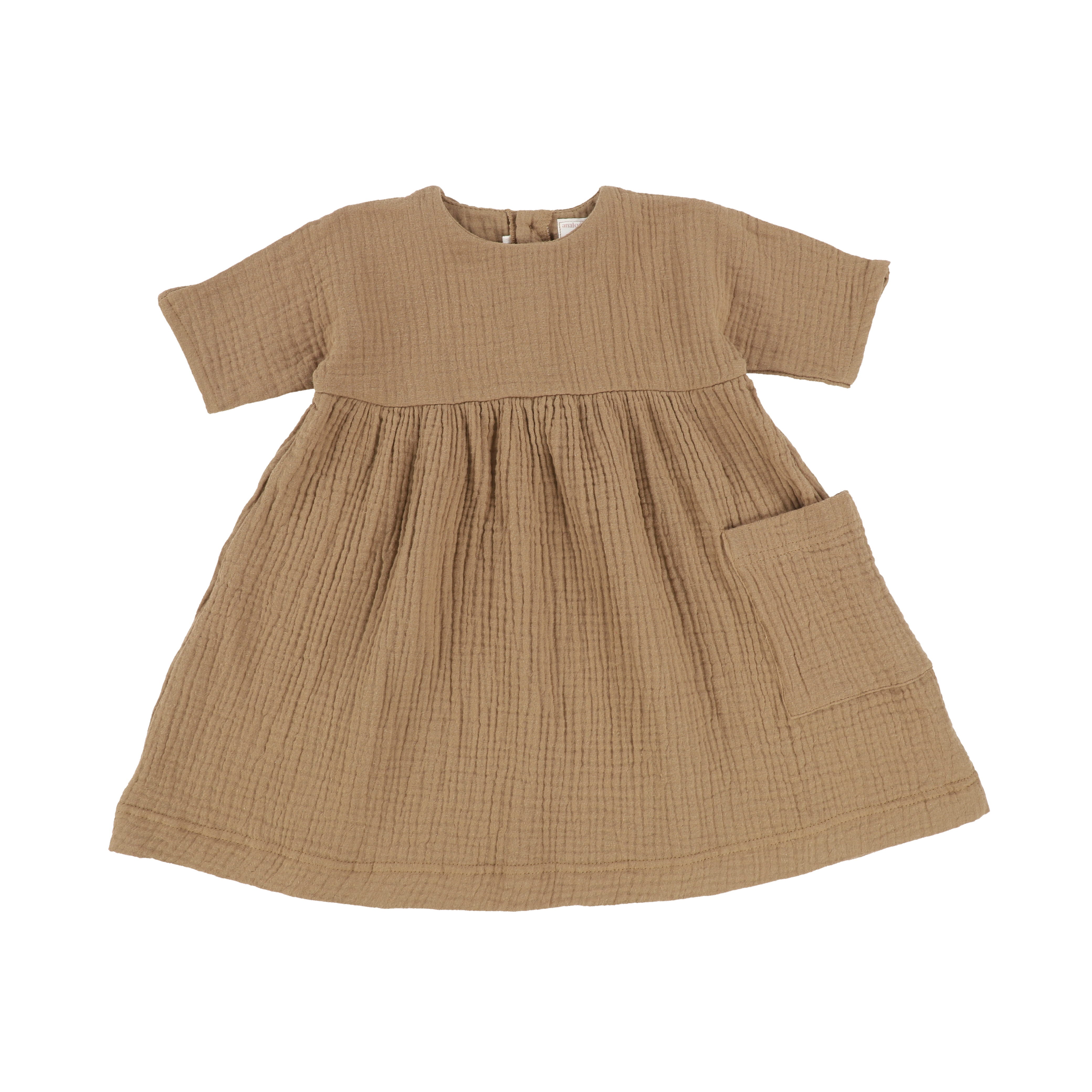 Puff Sleeve Linen Dress - Relaxed Fit – MONDY78