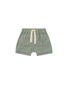 Rylee + Cru Sage Front Pouch Shorts