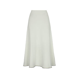 Little Parni Ivory K218 Milano A-line Maxi Skirt
