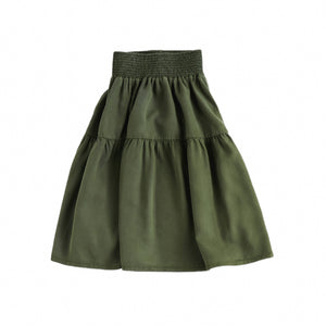 The Campamento Military Green Skirt