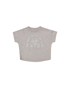 Rylee + Cru Cloud The Best is Yet to Come Boxy Tee