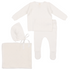 Lilette White Pointelle Bris Set