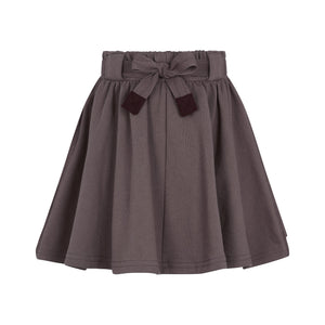 Parni Grape Short Drawstring Skirt K289