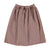 Piupiuchick Grape and Multicolored Stripes Long Pocket Skirt