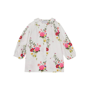 Christina Rohde White Floral Blouse