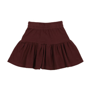 Lil Legs Fashion Brick Ribbed Skirt