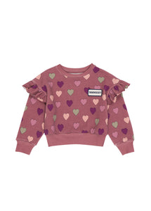 The New Society Christy Sweater Hearts