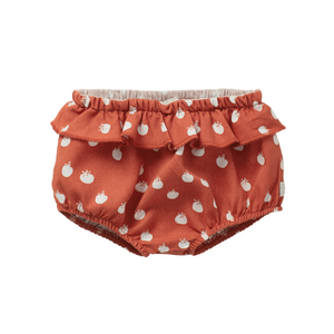 Sproet & Sprout Tuscany Red Tomato Print Ruffle Bloomer