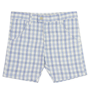 Kipp Blue Plaid Shorts
