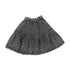 Steph Embroidered Dot Full Skirt Grey Stone