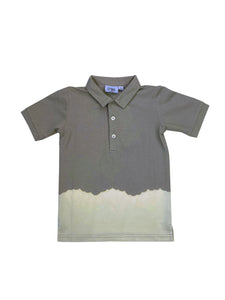 Crew Grey Bleached Polo