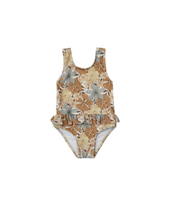 Rylee + Cru Safari Floral Swimsuit